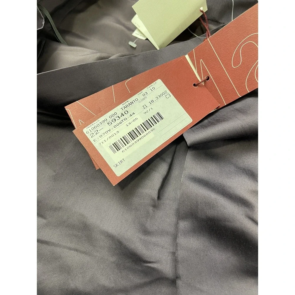 Max Mara Studio Womens Skirt Size US 10 IT‎ 40 Aubergine NWT